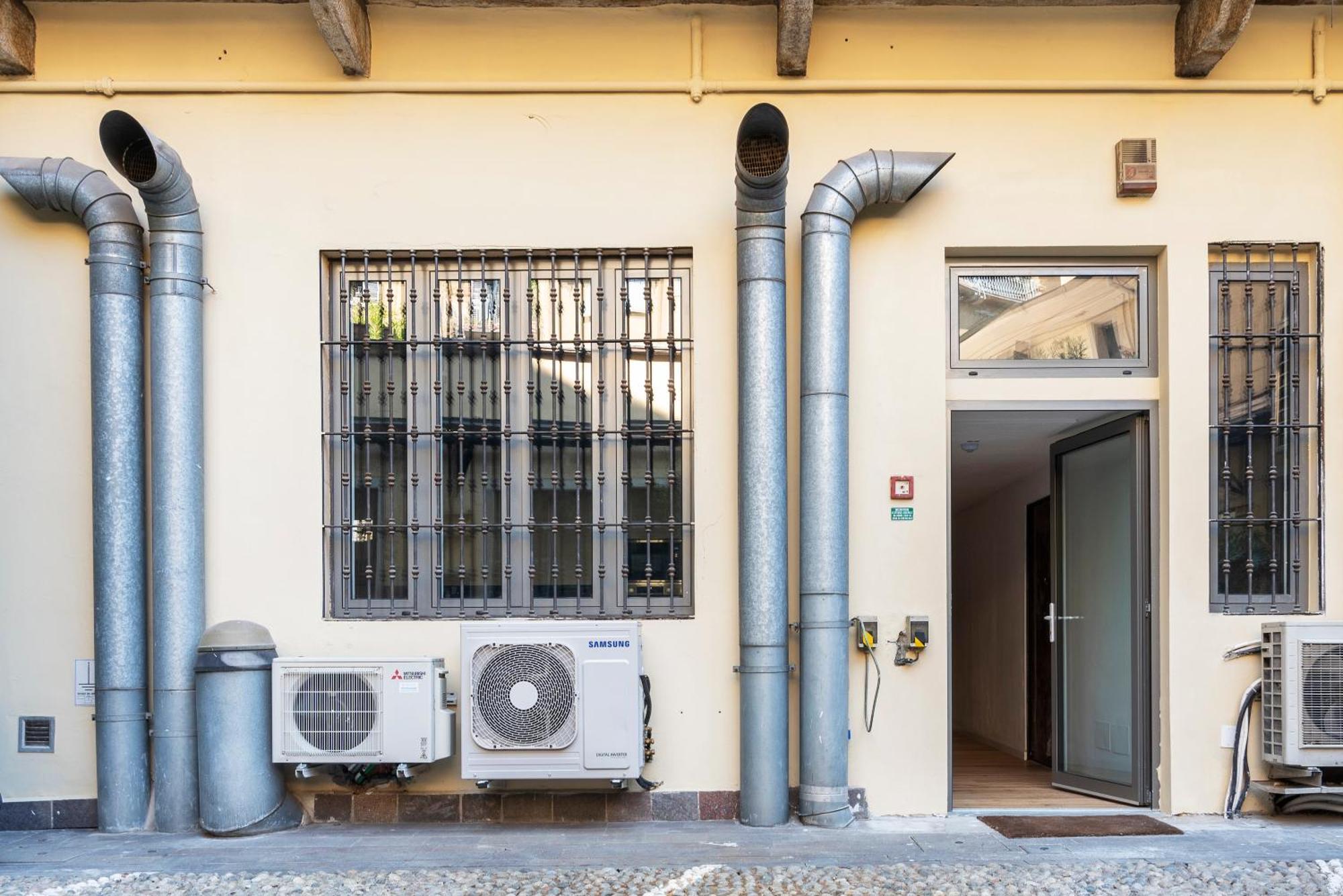 Ferienwohnung Miniloft Flexyrent - Aircon - Wifi - Brand New Mailand Exterior foto